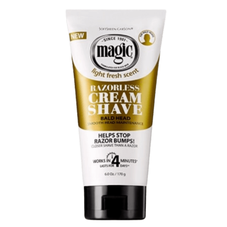Shave Cream Bald Head (Gold) 6oz by Magic - GroomNoir