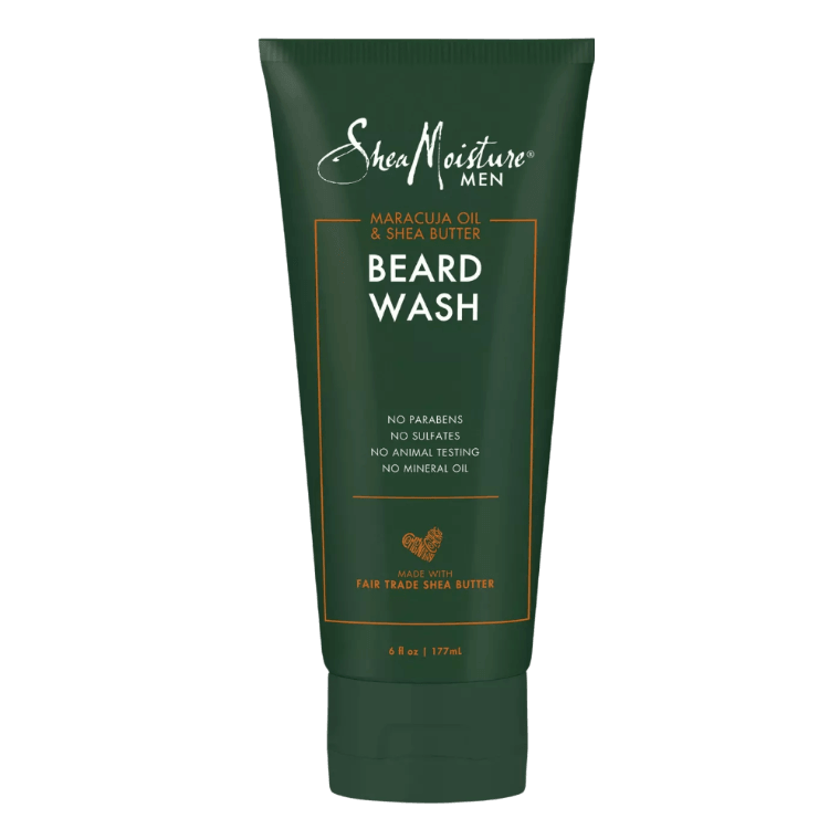 Shea Moisture Maracuja Oil &amp; Shea Butter Beard Wash 6 oz - GroomNoir - Black Men Hair and Beard Care