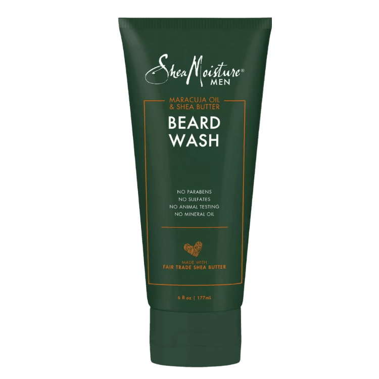 Shea Moisture Maracuja Oil & Shea Butter Beard Wash 6 oz - GroomNoir