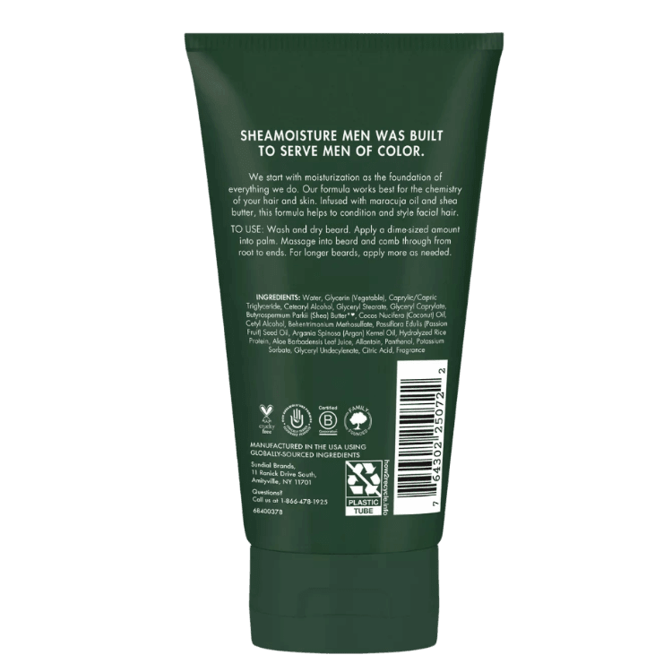 Shea Moisture Maracuja Oil & Shea Butter Full Beard Detangler 4 oz - GroomNoir