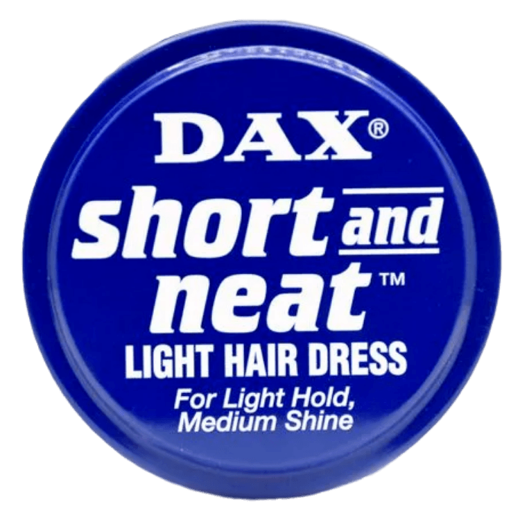Short & Neat Light Hair Dress 3.5oz by DAX - GroomNoir - Black Men Hair and Beard Care
