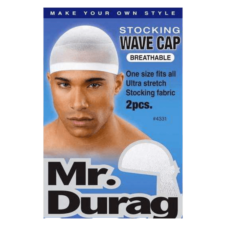 Stocking Wave Cap by Mr Durag - GroomNoir - Black Men Hair and Beard Care
