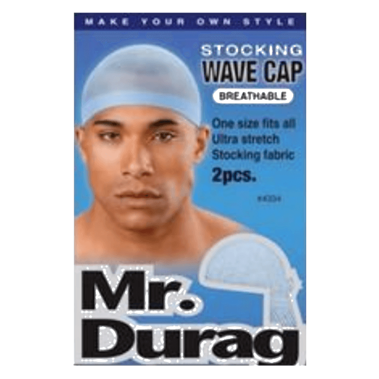 Stocking Wave Cap by Mr Durag - GroomNoir - Black Men Hair and Beard Care