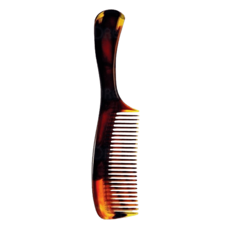 Tortoise Handle Comb by Brittny - GroomNoir - Black Men Hair and Beard Care