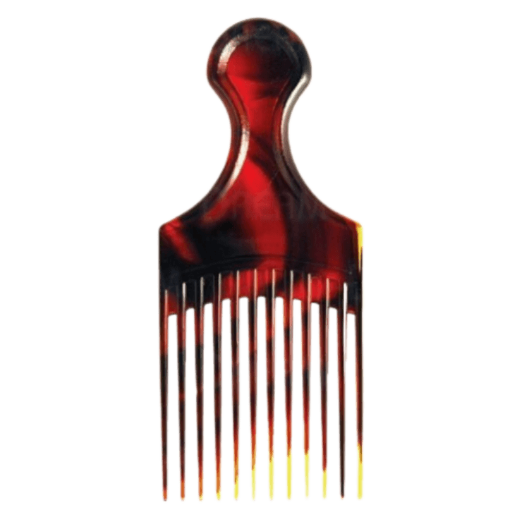 Tortoise Jumbo Pik Comb by Brittny - GroomNoir - Black Men Hair and Beard Care