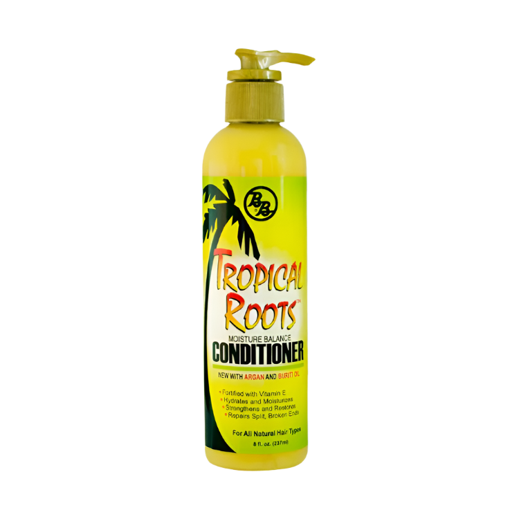 Tropical Roots Moisture Balance Conditioner 8 oz - GroomNoir - Black Men Hair and Beard Care