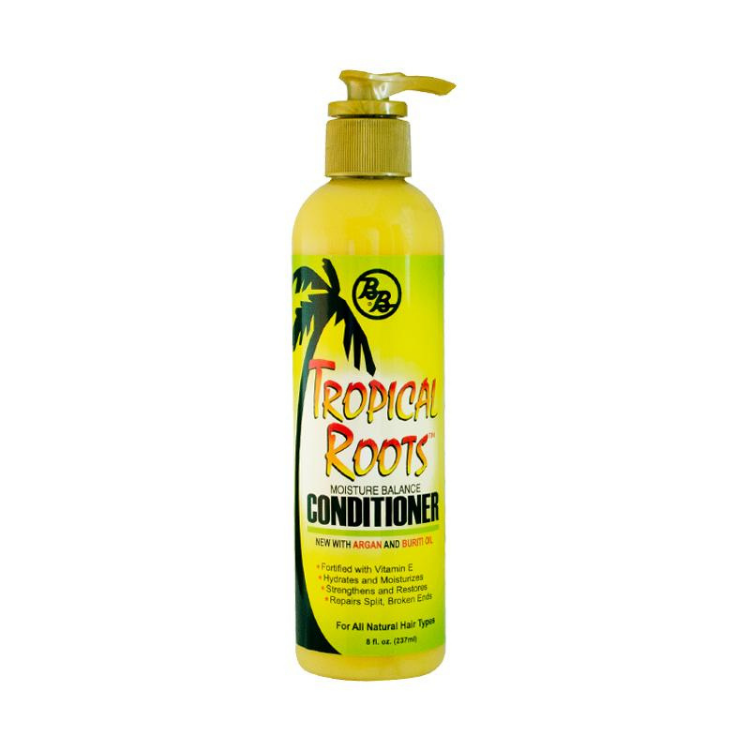 Tropical Roots Moisture Balance Conditioner 8 oz - GroomNoir - Black Men Hair and Beard Care