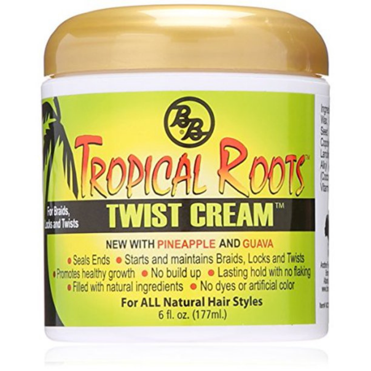 Tropical Roots Twist Cream 6 oz - GroomNoir - Black Men Hair and Beard Care