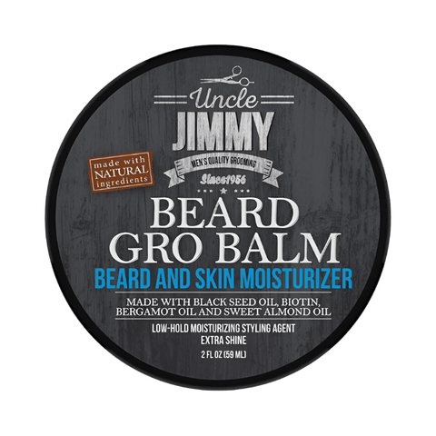 Uncle Jimmy Beard Gro Balm 2 oz - GroomNoir