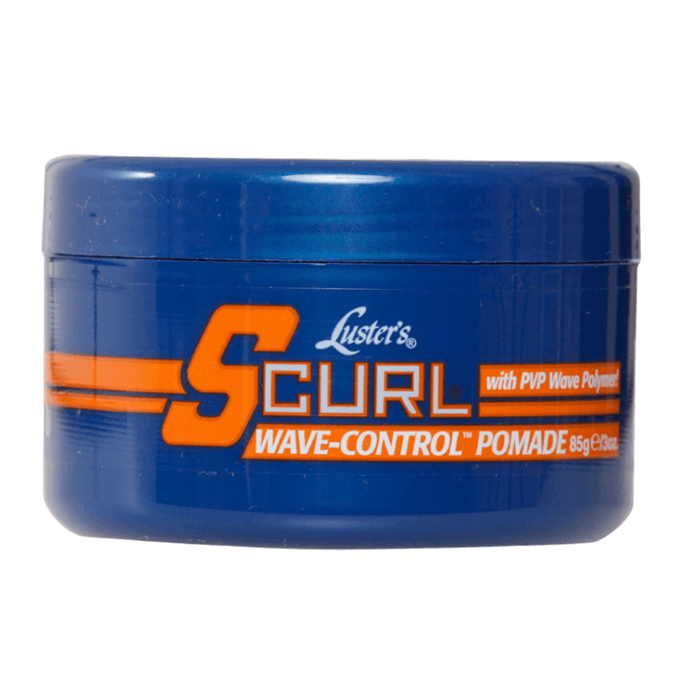 Wave Control Pomade 3oz by Luster Scurl - GroomNoir - Black Men Hair and Beard Care